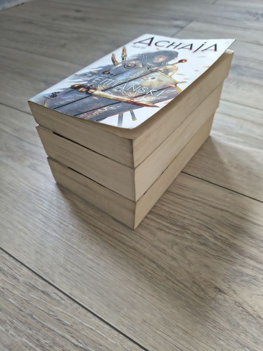 Trylogia Achaja Andrzej Ziemiański 3 tomy