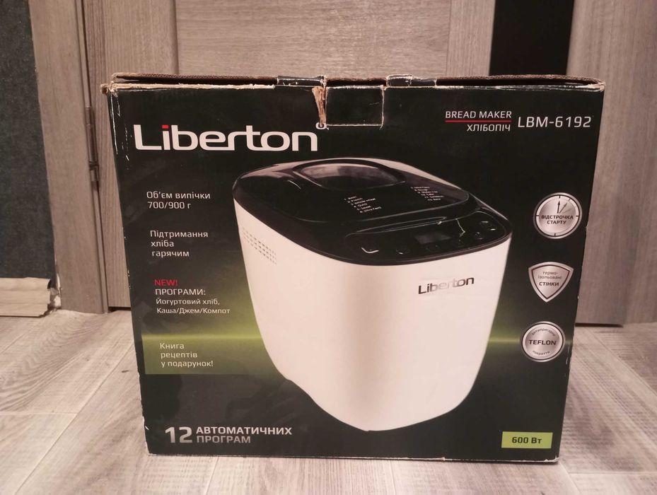 Хлебопечка Liberton LBM-6192