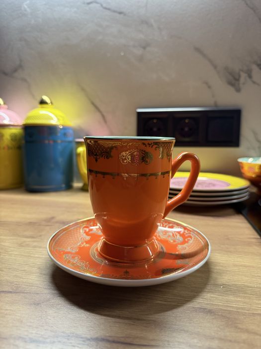 Pols potten чашка + блюдце 300 мл