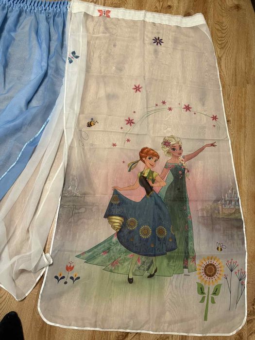 Firanka do pokoju dzieciecego Kraina Lodu