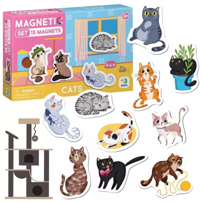 Magnesy Koty. Dodo. Nowy Produkt