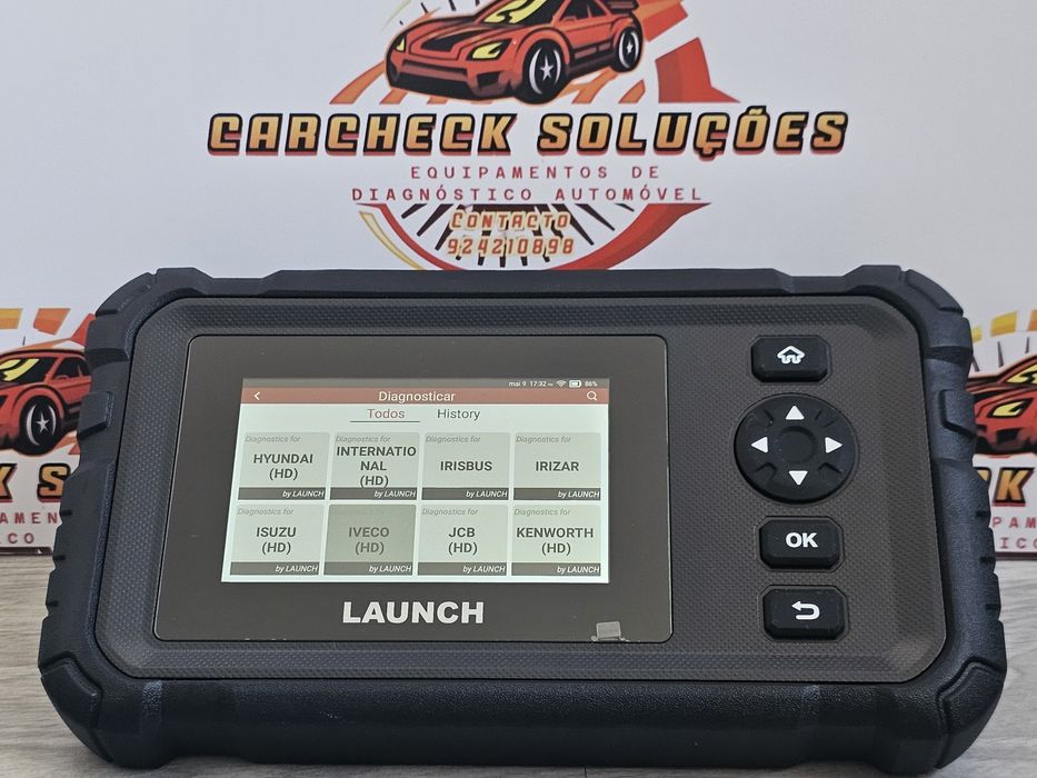 Launch CRP129 HD PESADOS - Maquina de Diagnóstico Profissional