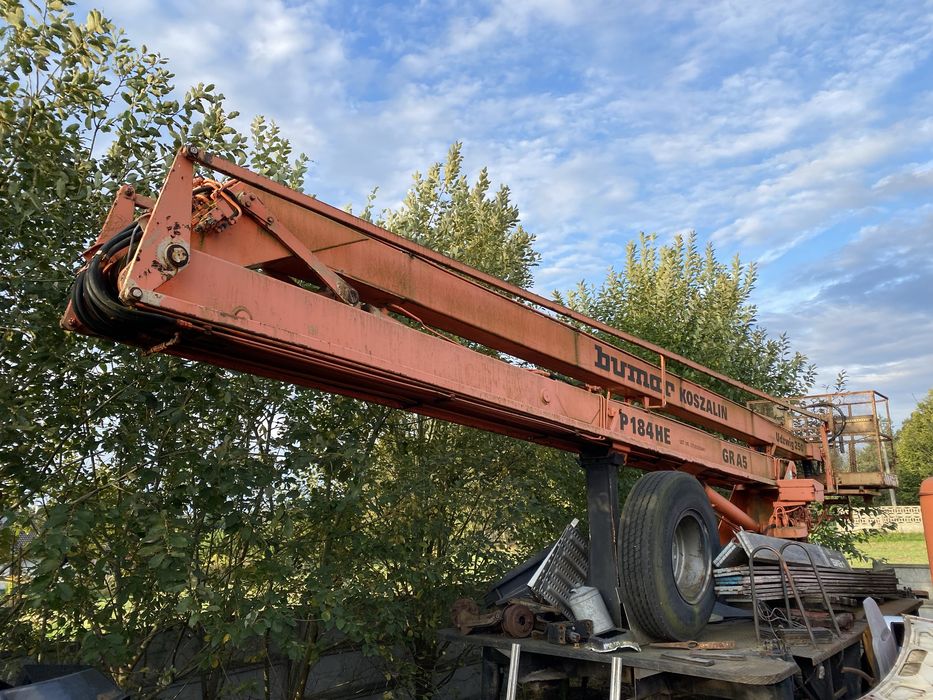 Podnośnik Bumar PMO 184 HE Możliwość montażu MAN 4x4