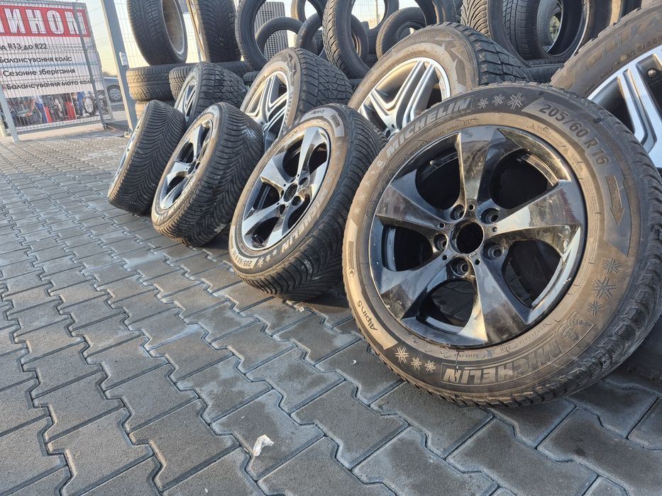 Продаж комплекту дисків R16 з зимовою гумою Michelin Alpin 5  205/60