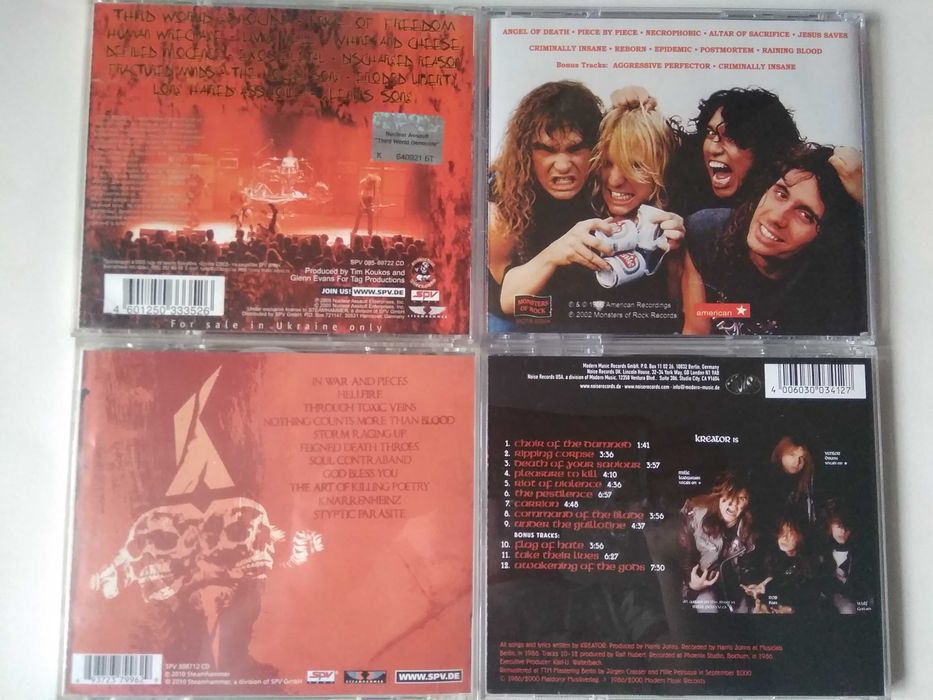 slayer - купити CD, DVD диски - Ціна на OLX.ua