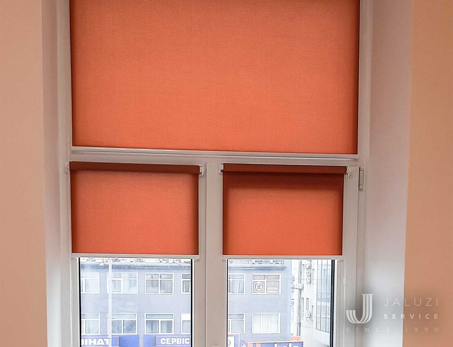 Рулонные шторы точно до 1 мм. Жалюзи день ночь и римские шторы EG0