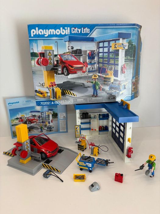 Playmobil city Life 70202 warsztat samochodowy #3