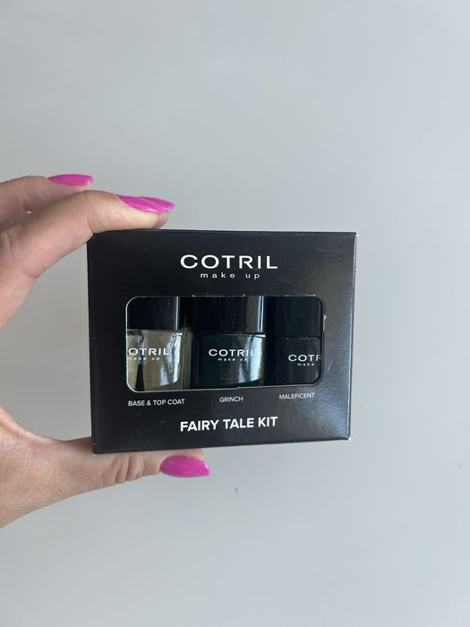 Nowy zestaw lakierow do paznokci 3 szt Cotril