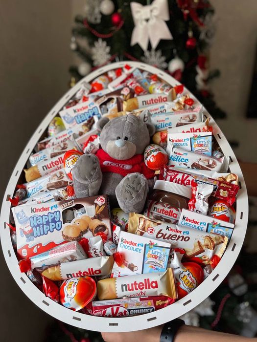 ЛУЧШАЯ ЦЕНА! Подарочный бокс со сладостями / подарок на праздник