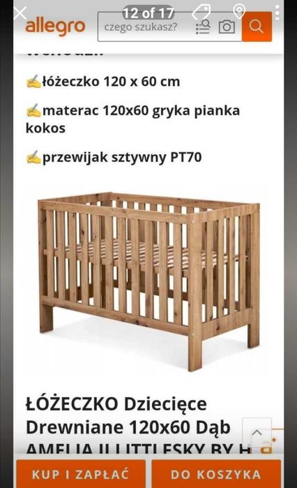 Łóżeczko dziecięce