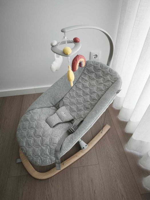 Espreguiçadeira Chicco Zen Wave Wooden Grey
