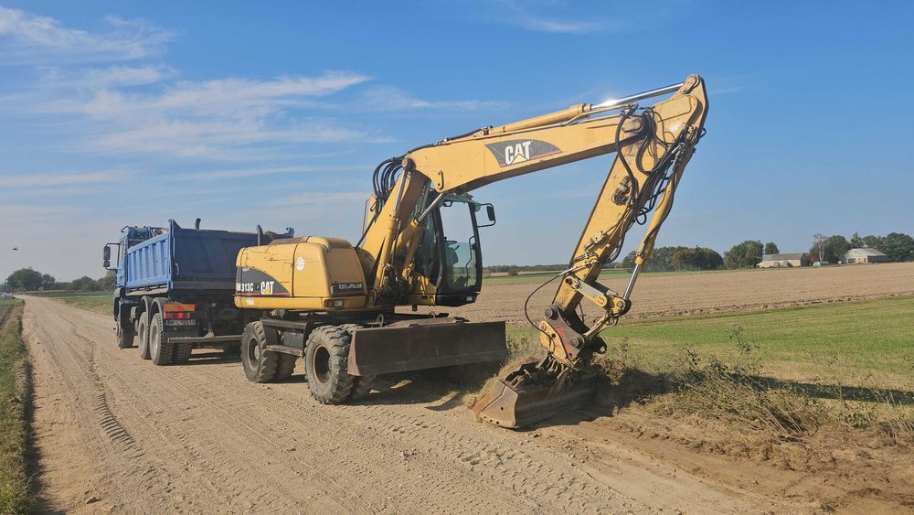 Koparka kołowa Cat 313C 10tys mtg.