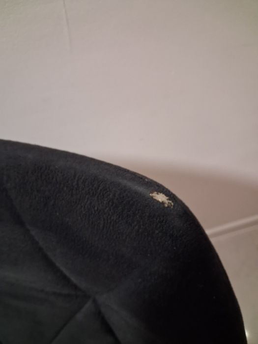 Hoker barowy 2 szt welurowy