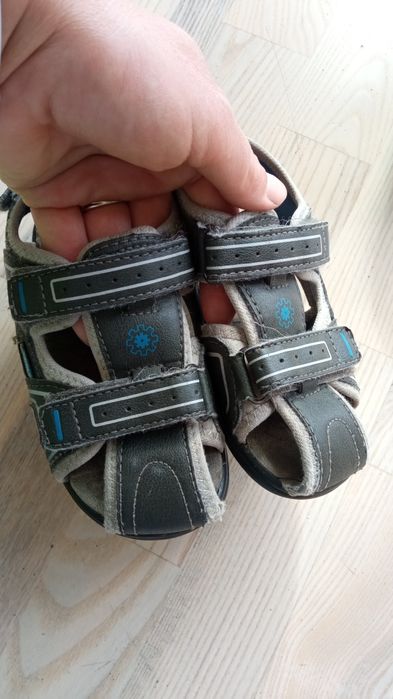 Sandały chłopięce rzepy rzep wygodne 26 wkładka 16.5 cm