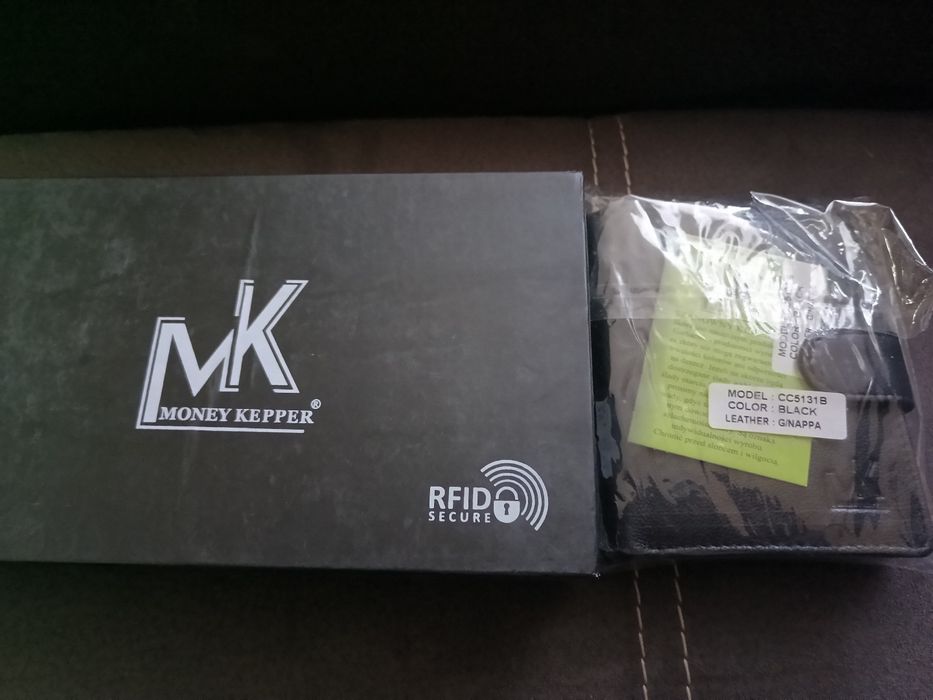 Portfel męski skórzany