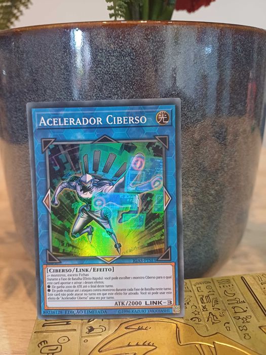 Yu-Gi-Oh - Acelerador Ciberso - 1ª Edição