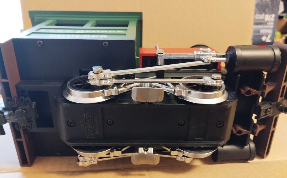 Lokomotywa parowóz kolejka ogrodowa LGB