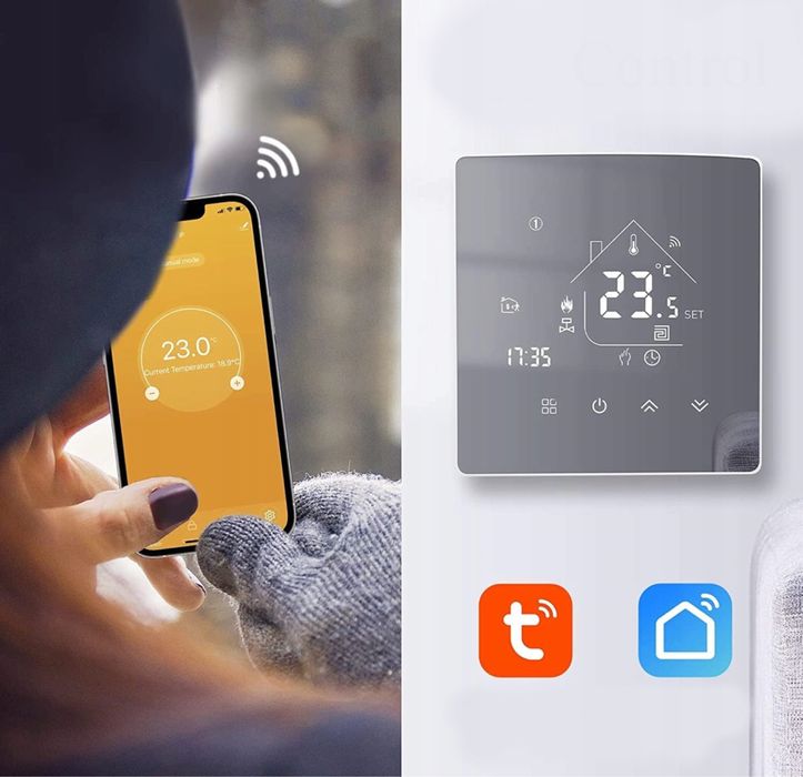 Beok Inteligentny termostat do wodnego ogrzewania TGR85- WIFI-WP