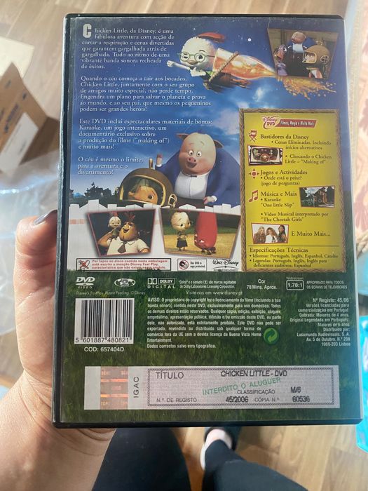 DVD chicken little