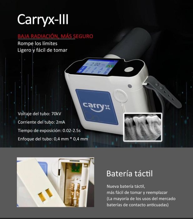 Blx 11a (Carry X) рентген портативный стоматологический Новий Гарантія