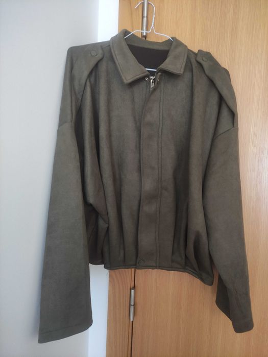 Bomber castanho caqui