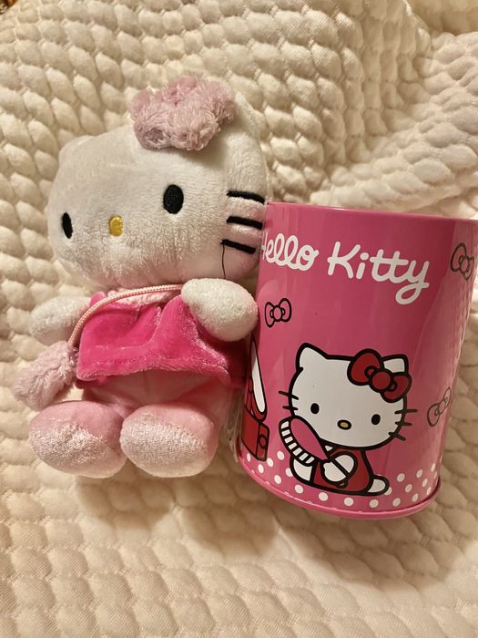 Copo para lápis e mini-peluche Hello Kitty