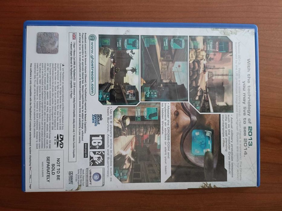 Jogo Tom Clancy's Ghost Recon Advanced Warfighter Playstation 2