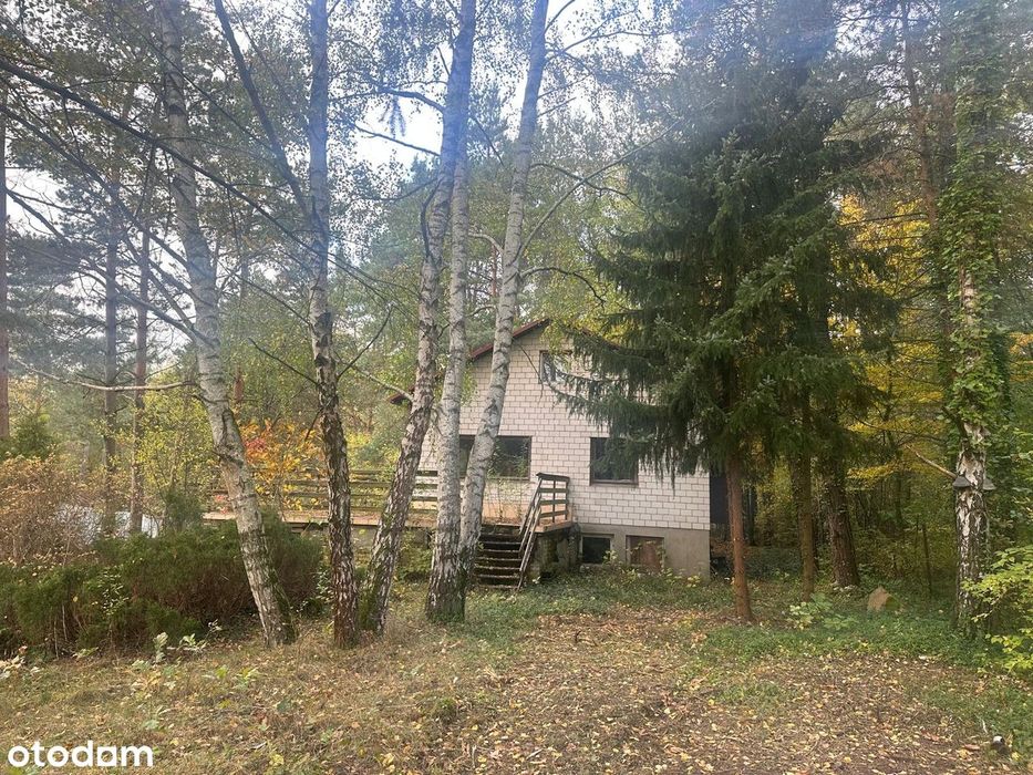 Dz. letniskowa blisko rzeki Świder 30 min z Warszawy S8 opcja podziału