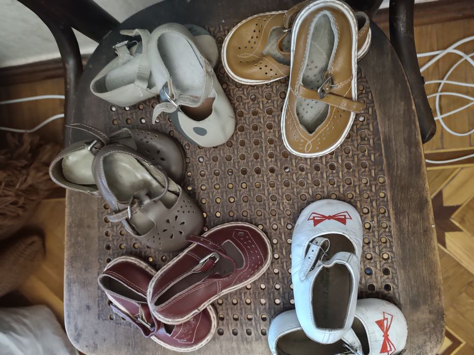 Обувь детская времён СССР.