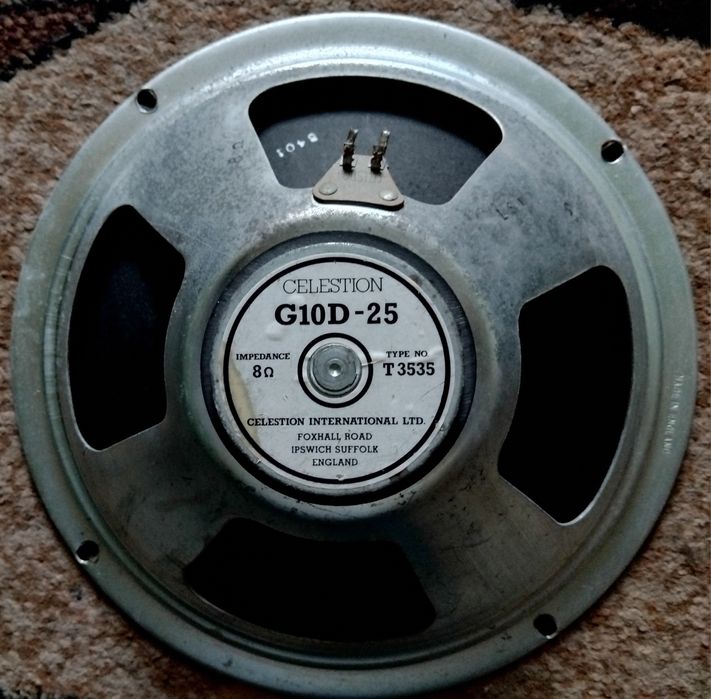 Динамік Celestion G-10 D-25 England