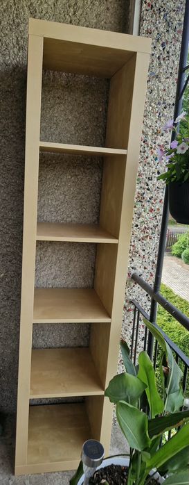 Regał Kallax Ikea 1x5 jasne drewno