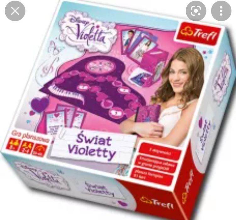 Gra  planszowa "Świat Violetty"