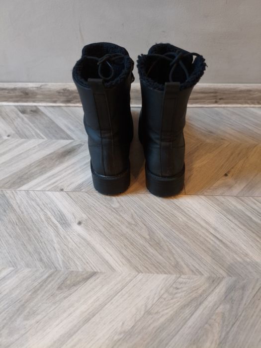 Botki do kostki damskie ocieplane