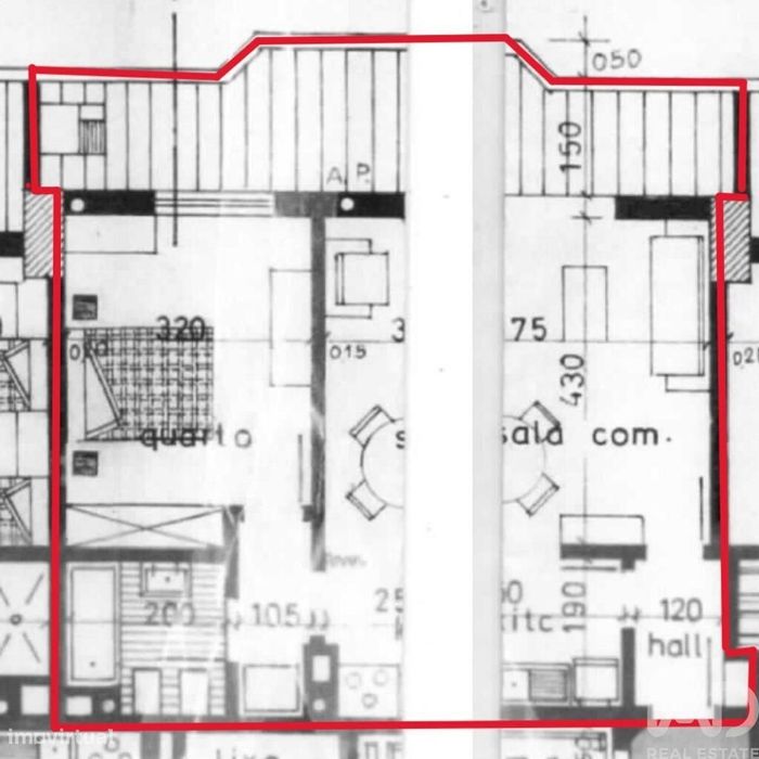 Apartamento T1 em Quarteira de 47,2 m2