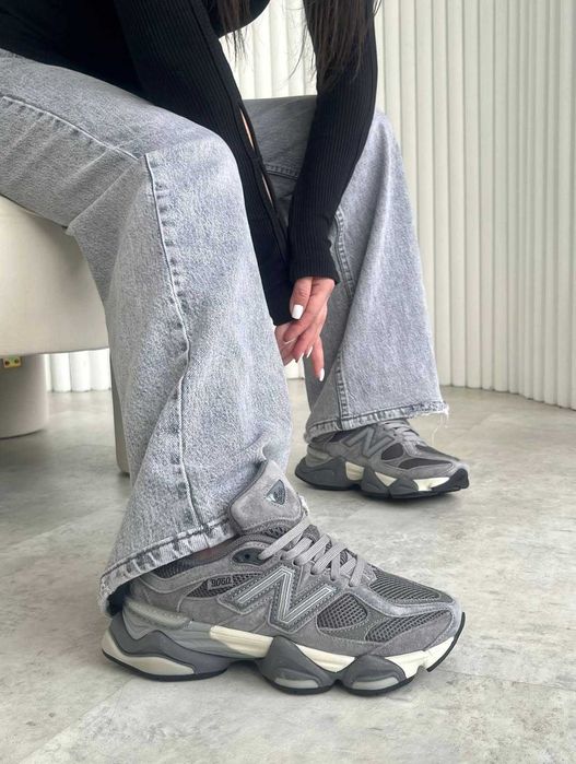 Кроссовки Женские New Balance 9060 DARK GREY/Кросівки Жіночі НьюБеланс