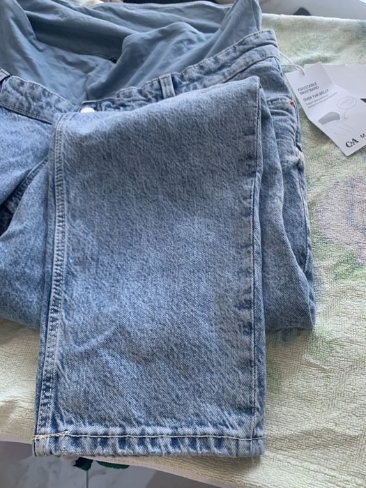 Штани джинсові для вагітних.