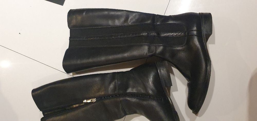 Skórzane oficerki Gino Rossi