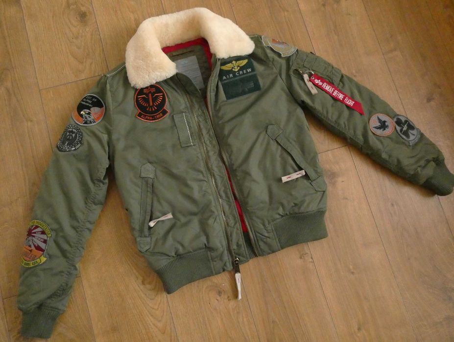 Kurtka damska ALPHA INDUSTRIES Injector III Force pilotka LOTNICZA M/L