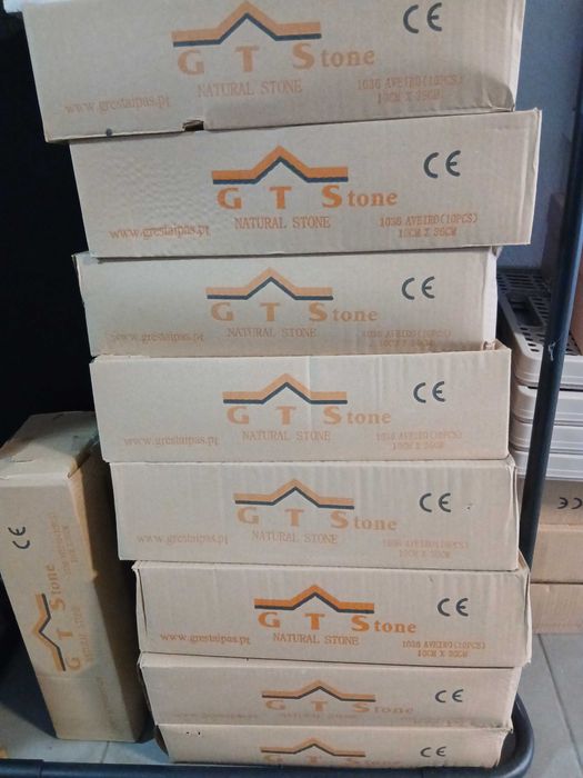 2 metros quadrados  pedra natural preta