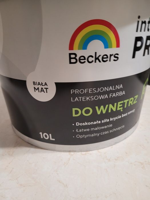 Farba beckers interio pro 10L biała