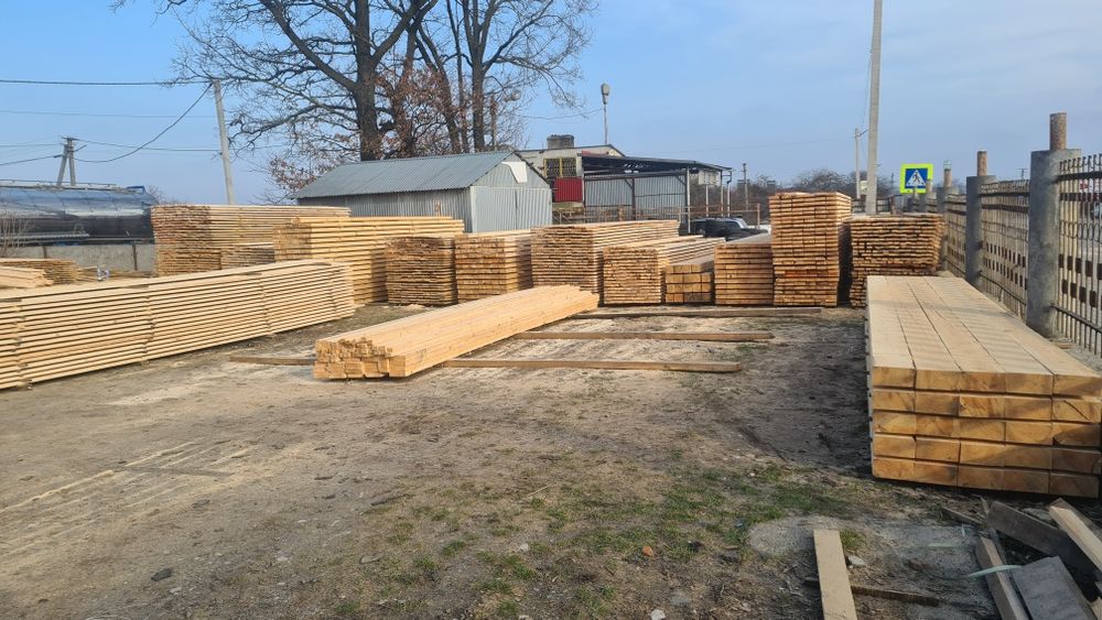 Пиломатеріал: Дошка, кроква, рейка, брус...