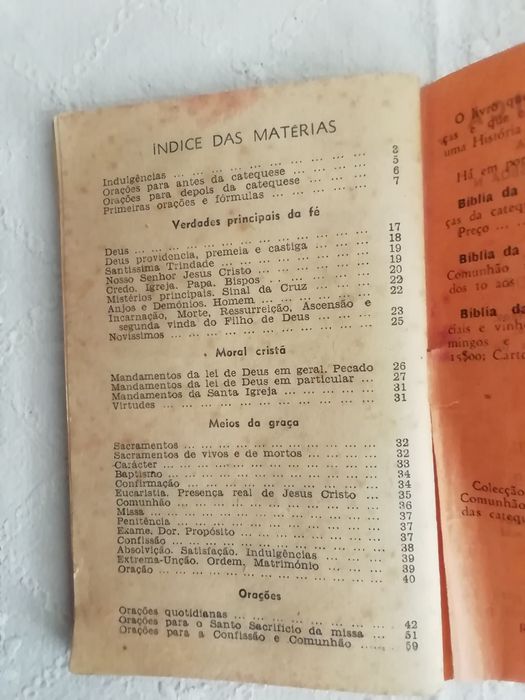 Primeiros elementos da Doutrina Cristã, antigo