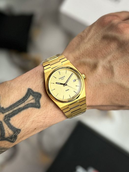 Tissot PRX 2022 Quartz Gold T137.410.33.021.00