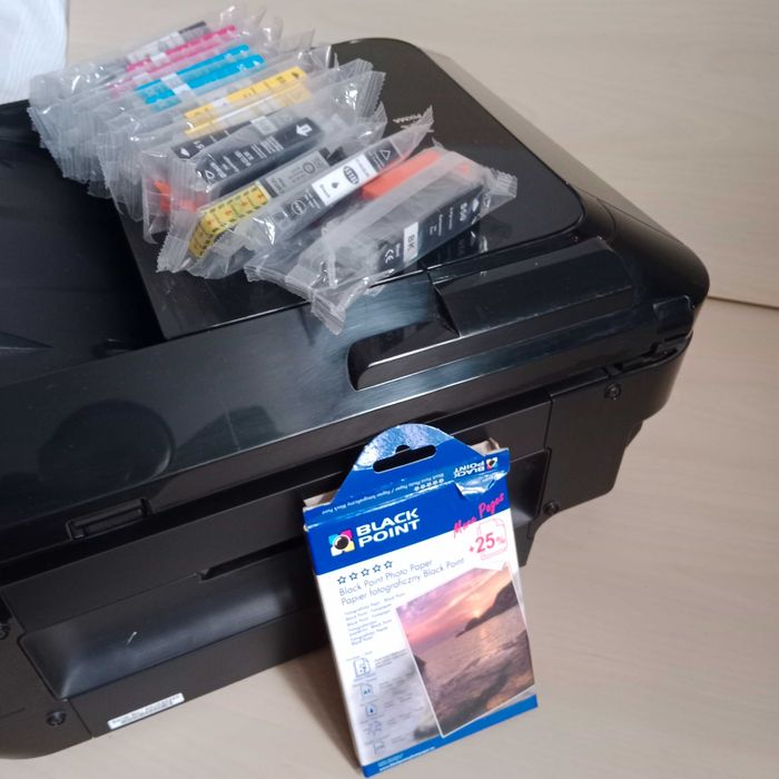 Drukarka Canon Pixma MG 925 + tusze i papier fotograficzny