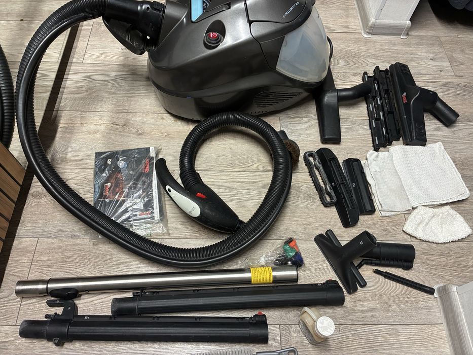 Паровий пилосос Polti Vaporetto Lecoaspira Intelligent 2.0 (Італія) потужність 2600 Вт, тиск 5 Bar