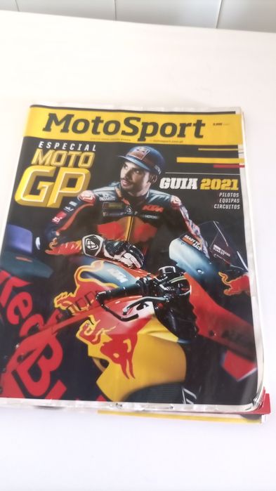 Revistas AutoSport de F1 e moto GP guias 2021 e 22