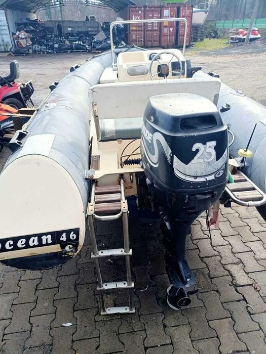 RIB 4.60 z silnikem Evinrude 25KM