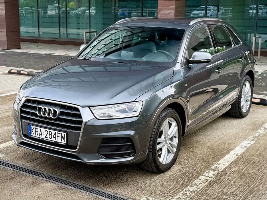Audi Q3 FILM, 1.4 150KM S-line, bezwypadkowe, HAK