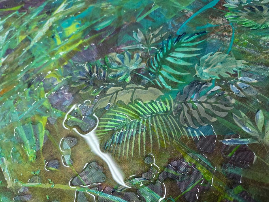 Quadro de José Barbosa - Obra original 140x40 técnica mista