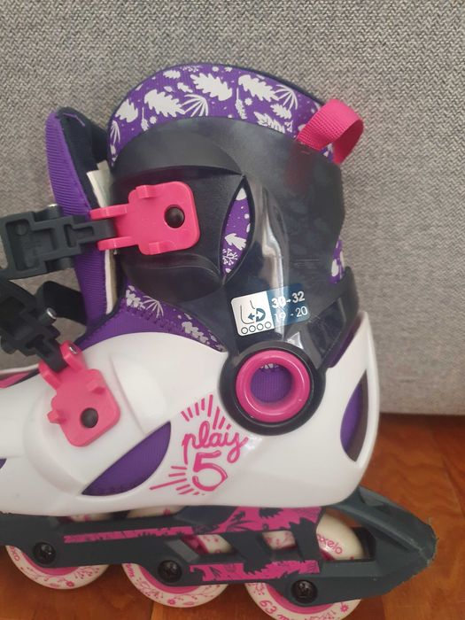 Patins em linha decathlon Oxelo + capacete